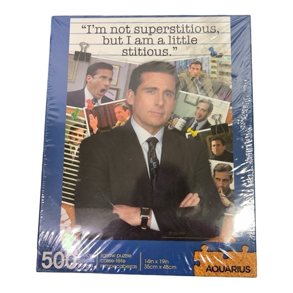 The Office Puzzle featuring Michael Scott 500 Pieces Sealed Box NIP - Picture 1 of 3